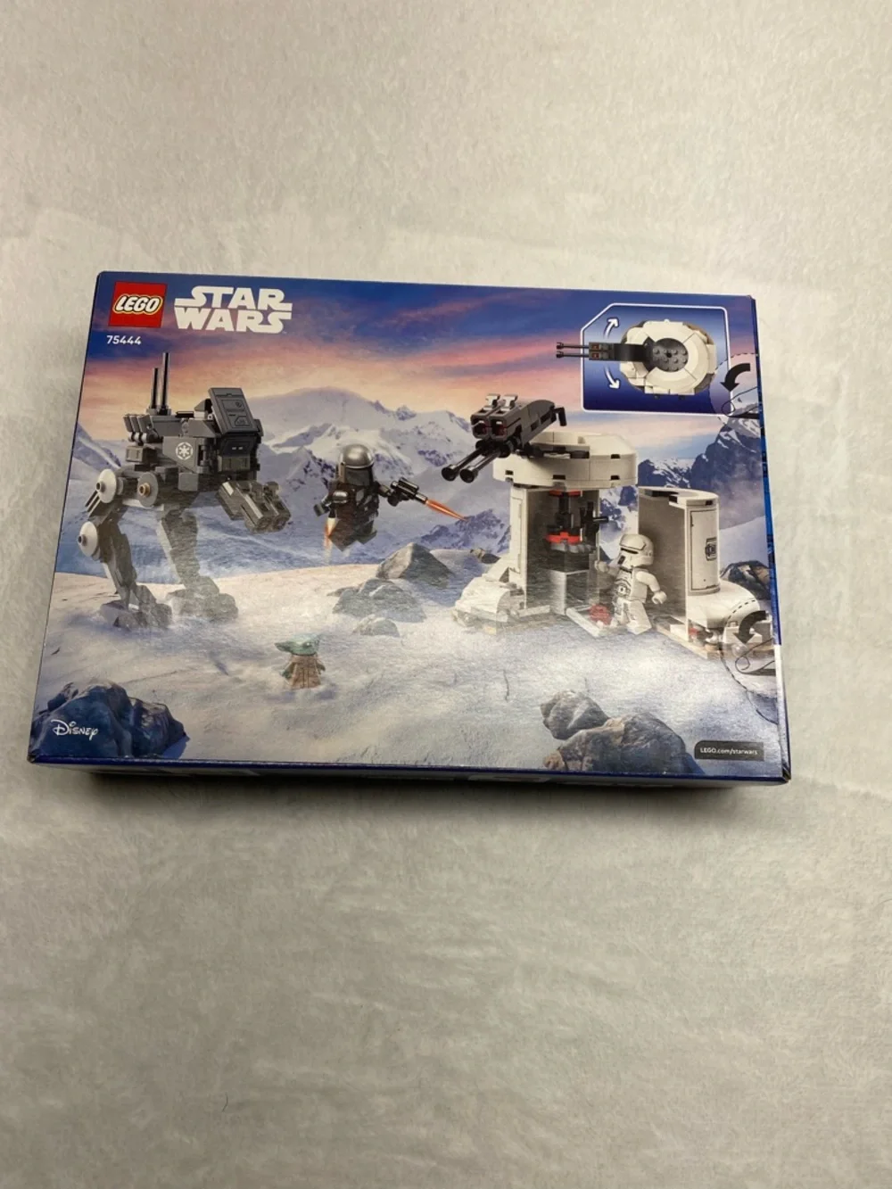 NEW LEGO 75444 Star Wars AT-RT Attack - with The Mandalorian & Grogu Minifigures
